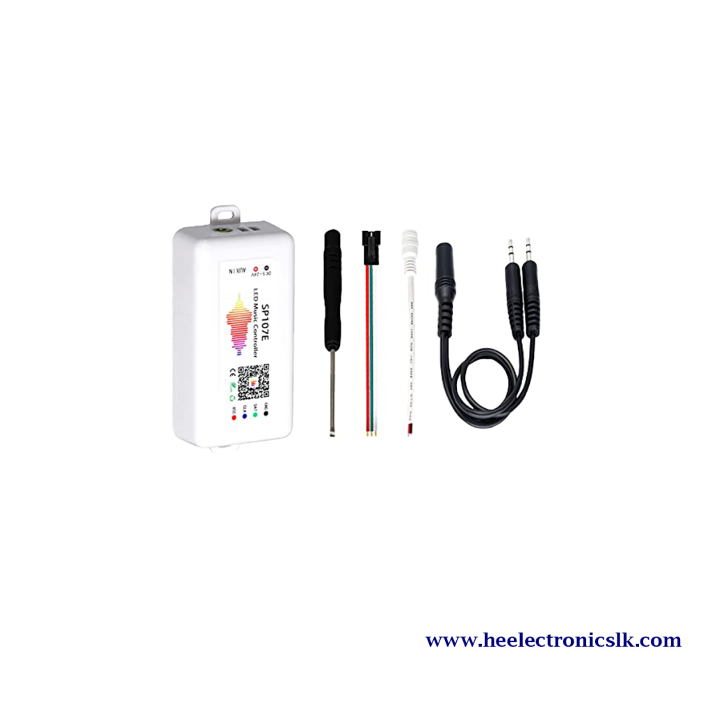SP107E RGB PIxel LED Music Controller – H&E Electronics